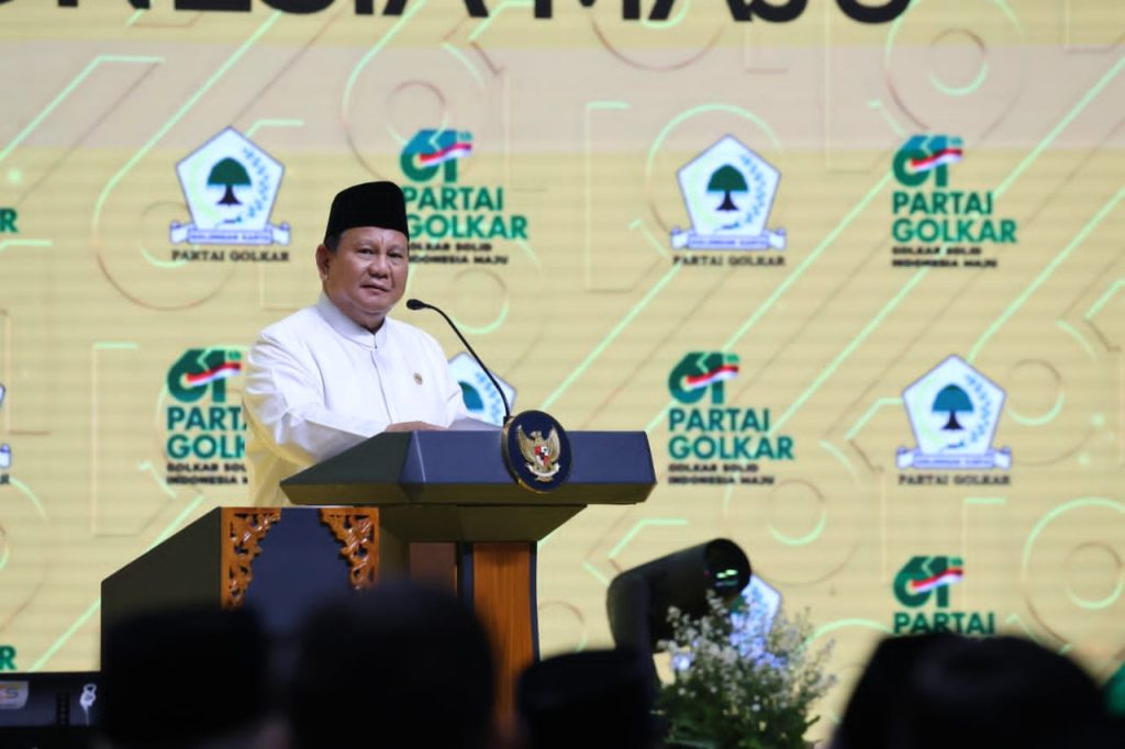 PRABOWO JELASKAN PENTINGNYA ALUTSISTA BAGI INDONESIA UNTUK HADAPI BENCANA