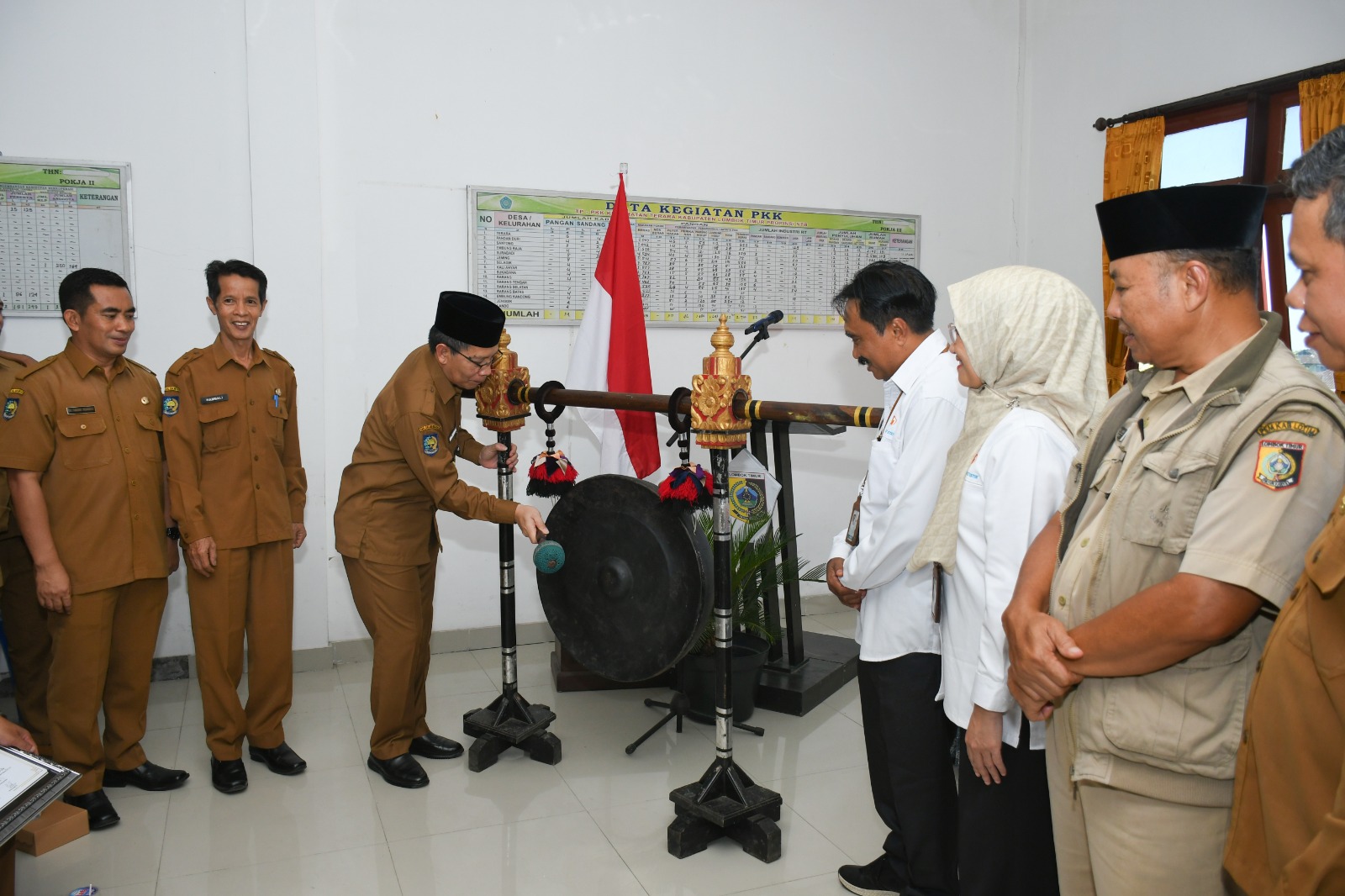 Perkuat Arah Pembangunan, Pemkab Lotim Luncurkan Gerakan Desa Berbasis Statistik di Terara