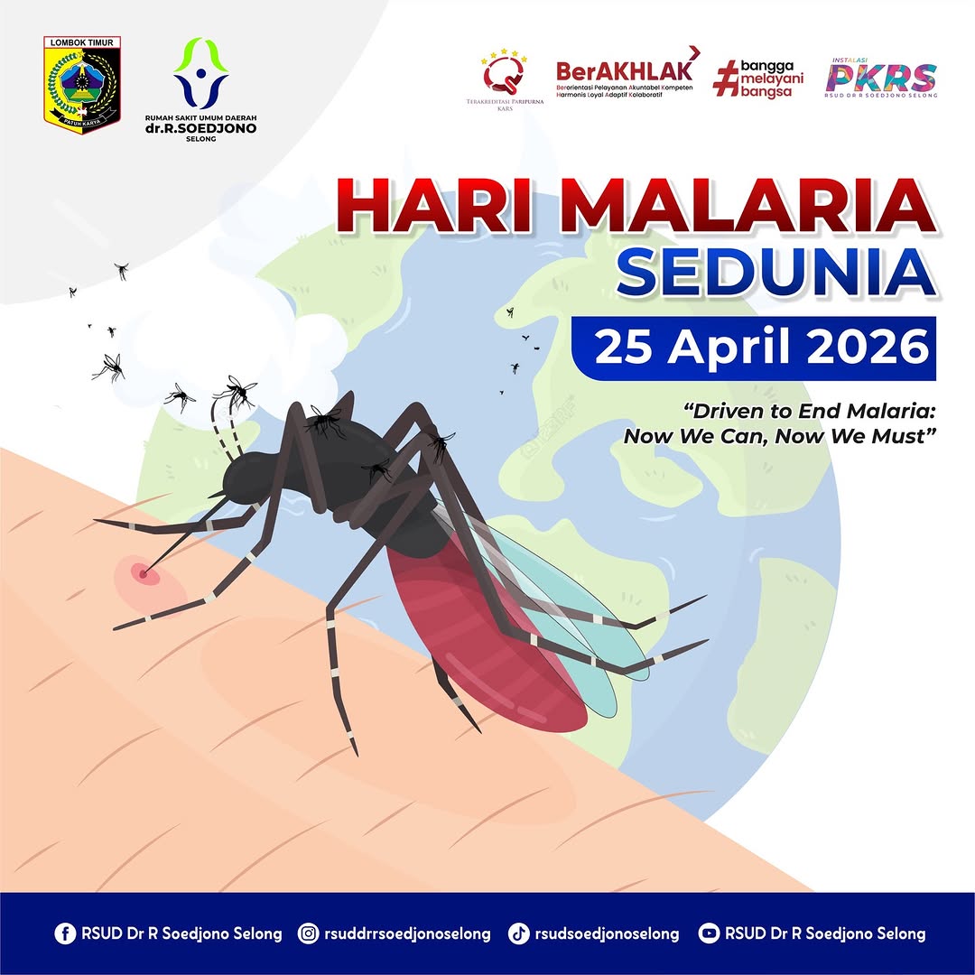 RSUD Selong Ajak Warga Bergerak Lawan Malaria pada Peringatan Dunia 2026