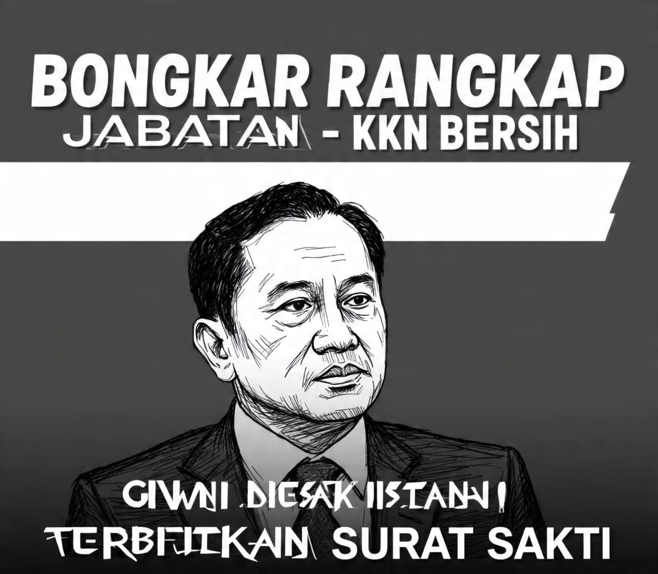GWI DESAK POLRI & ISTANA TERBITKAN SURAT SAKTI, KKN BONGKAR