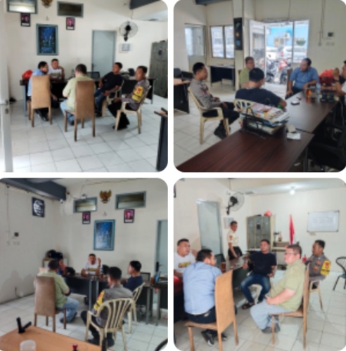 Sambang Kamtibmas, Bhabinkamtibmas Cengkareng Perkuat Keamanan di Apartemen City Park