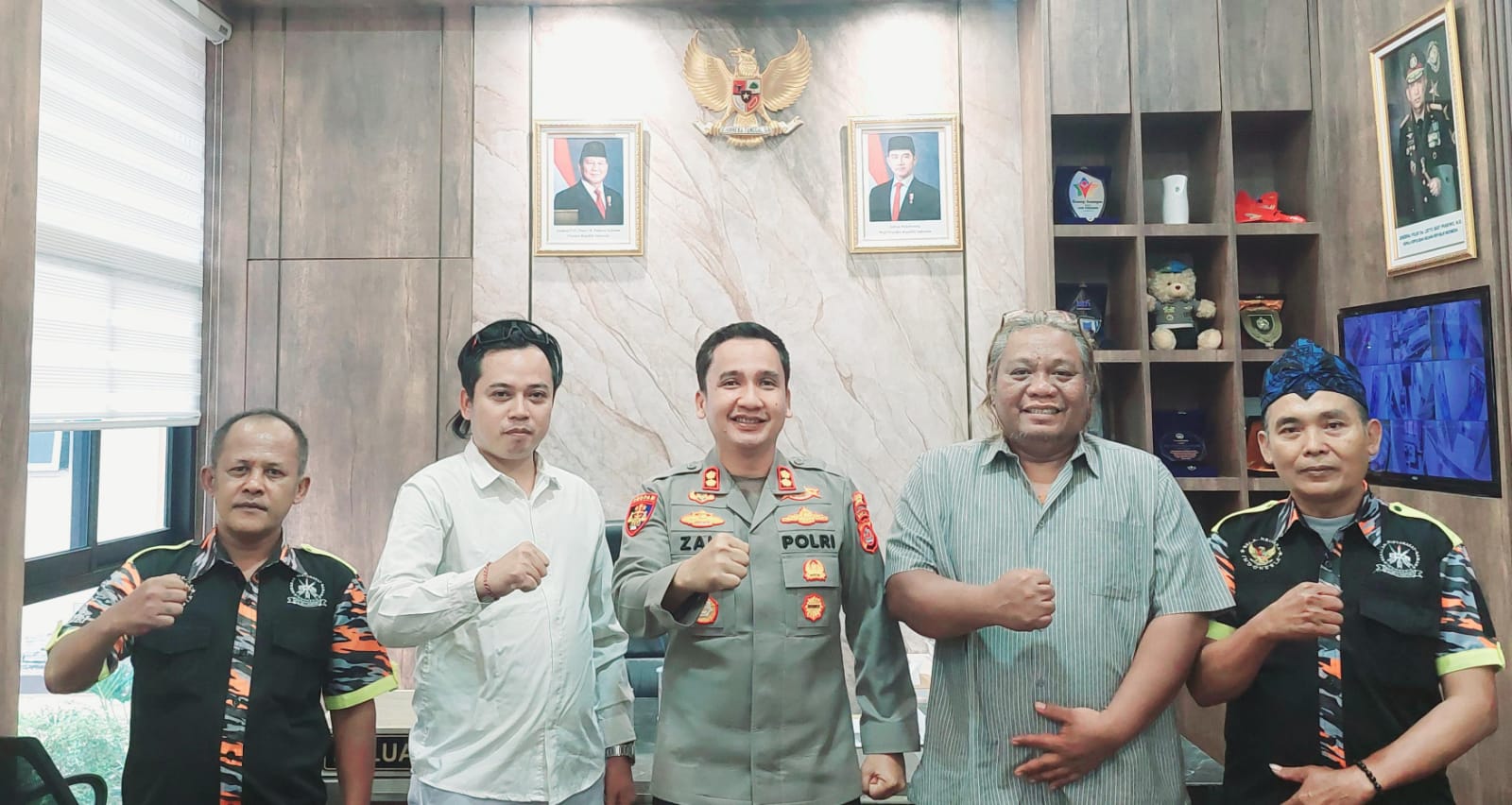 Kunjungan LSM GMBI ke Polres Lebak, Perkuat Sinergitas Dukung Program Presiden Berantas Korupsi