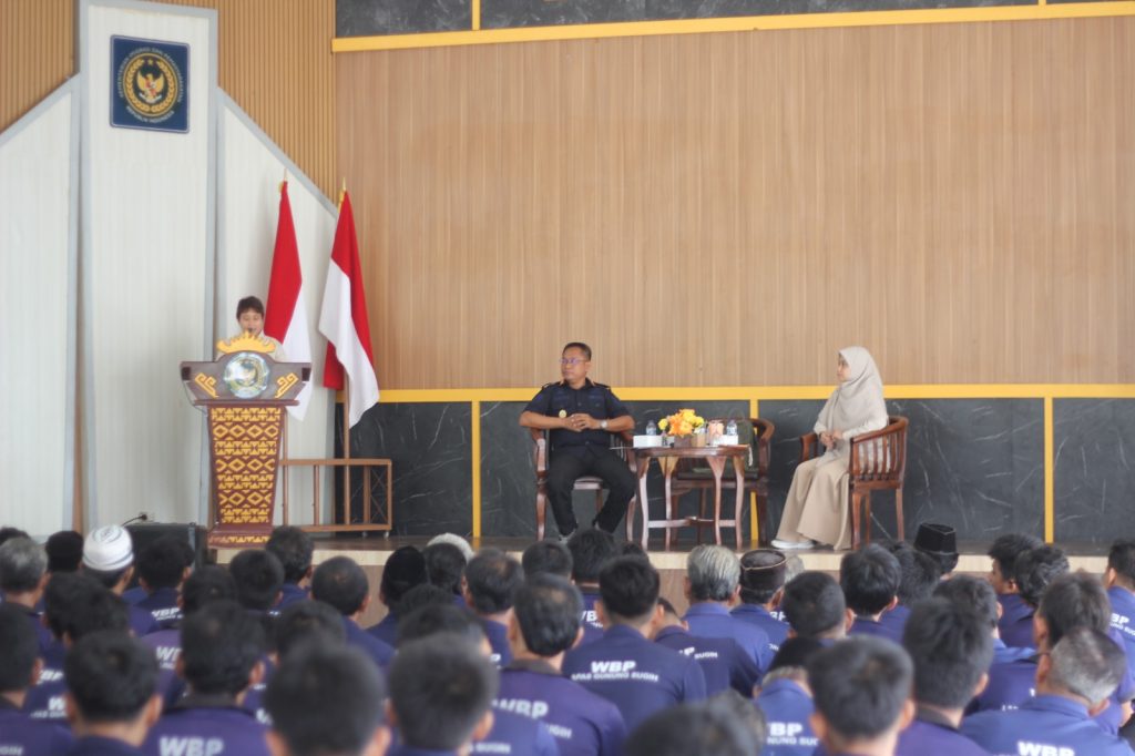 Kementerian HAM RI Sosialisasikan Penguatan Kapasitas HAM bagi Warga Binaan di Lapas Gunung Sugih