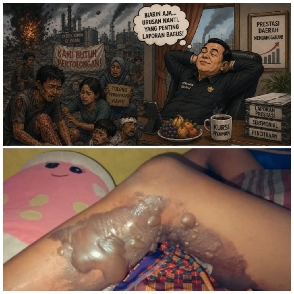 Ketika Pabrik Kimia Meledak, Pemimpin Langsung Turun. Ketika Bom Molotov Membakar Warga Jombang, Pemimpin Diam.