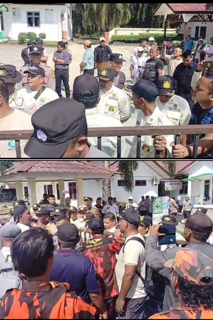 Masyarakat Demo Tuntut Hak Kepada PT Nafasindo. Prof.Sutan Nasomal SH.MH Minta Porkofimda Aceh Singkil segera Pasilitasi Tuntutan Buruh