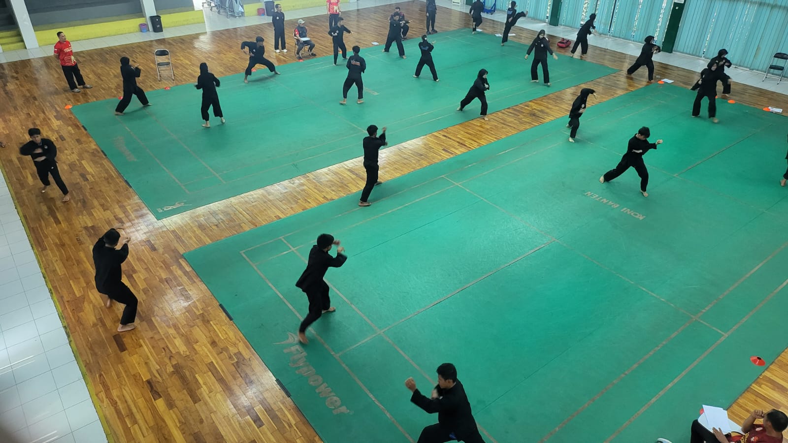 SMI Komda Banten Kejurnas Jambore Melalui Test Fisik Mental Melahirkan Pesilat-Pesilat tangguh yang siap Mengharumkan Nama Provinsi Banten 