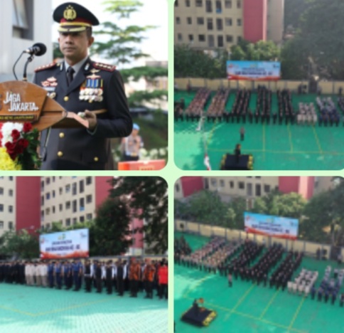 Upacara Hari Bhayangkara ke-80, Polres Metro Jakarta Barat Teguhkan Komitmen “Polri untuk Masyarakat”