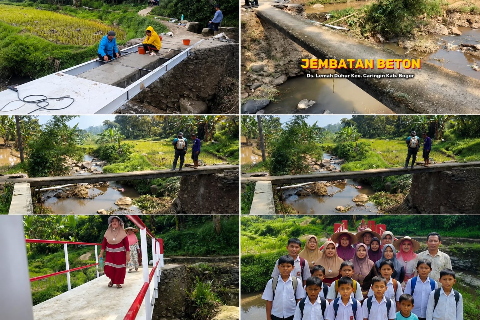 Jembatan Beton Non Bencal di Desa Lemah Duhur Permudah Mobilitas dan Tingkatkan Kesejahteraan Masyarakat