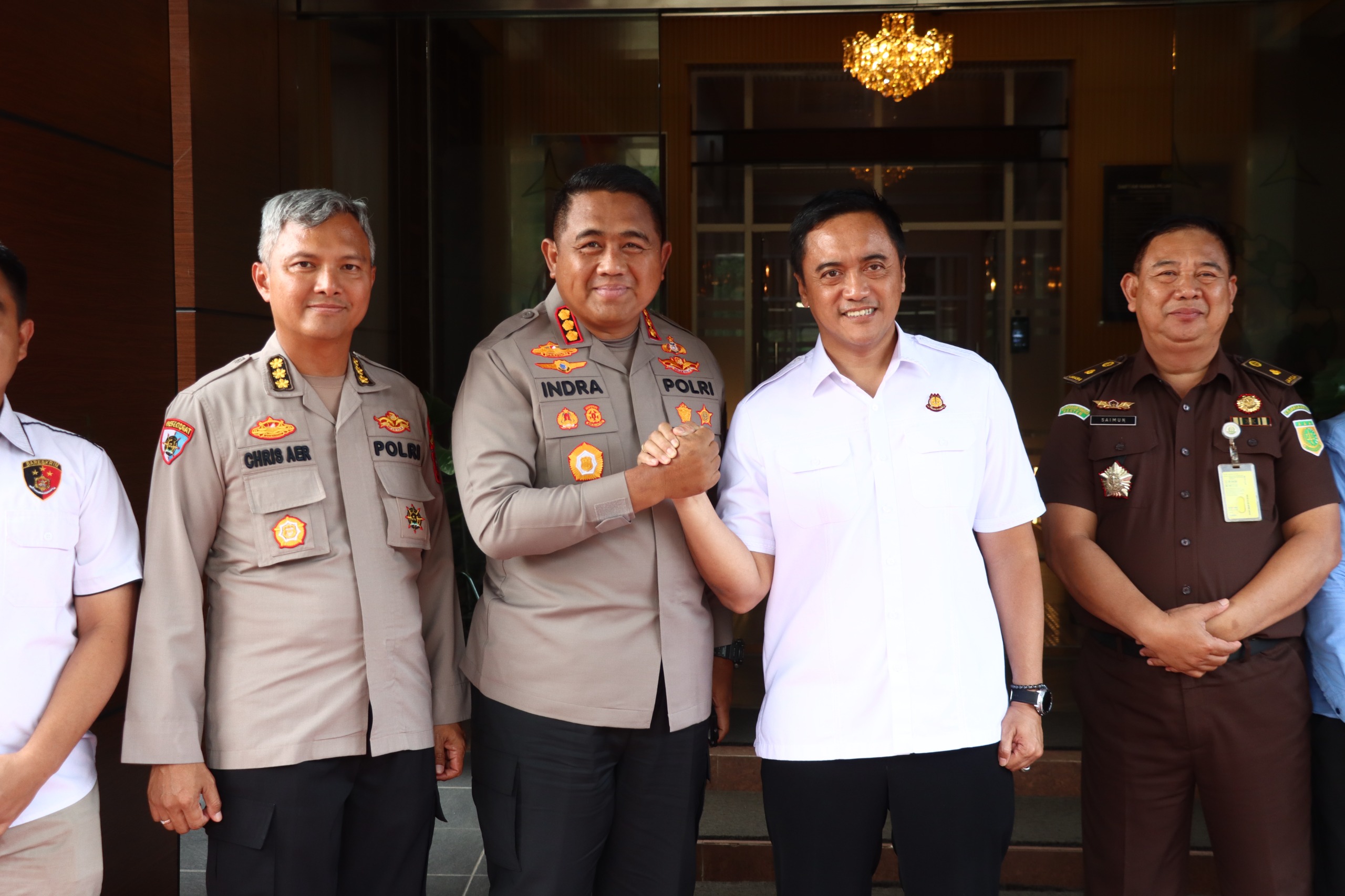 Perkuat Sinergi Penegakan Hukum, Kapolresta Tangerang Sambangi Kajari Kabupaten Tangerang