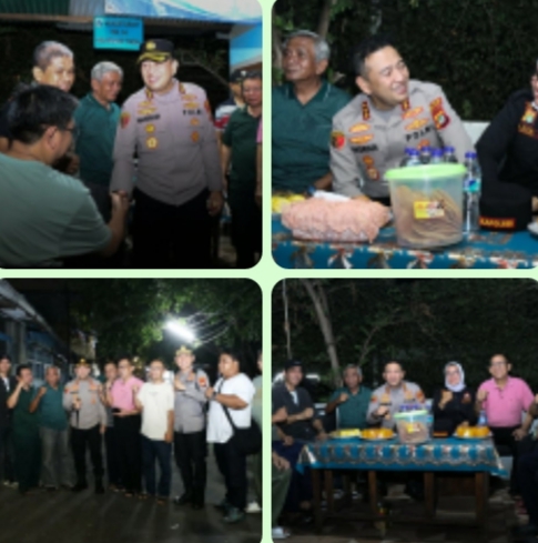 Jaga Jakarta On The Spot, Kapolres Metro Jakarta Barat Kombes Pol Nasriadi Serap Aspirasi Warga Kelurahan Tangki