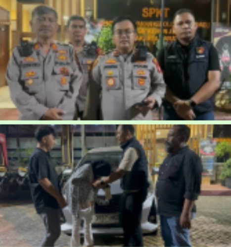 Tangis Haru Pecah Saat Polsek Kebon Jeruk Kembalikan Mobil Korban, Kasus Terungkap Hanya dalam Satu Jam