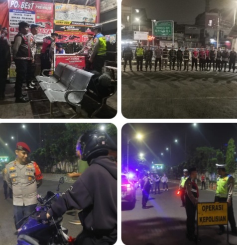 Antisipasi Kejahatan Jalanan, Polres Jakbar Sisir Sejumlah Ruas Jalan Lewat Patroli Mobile