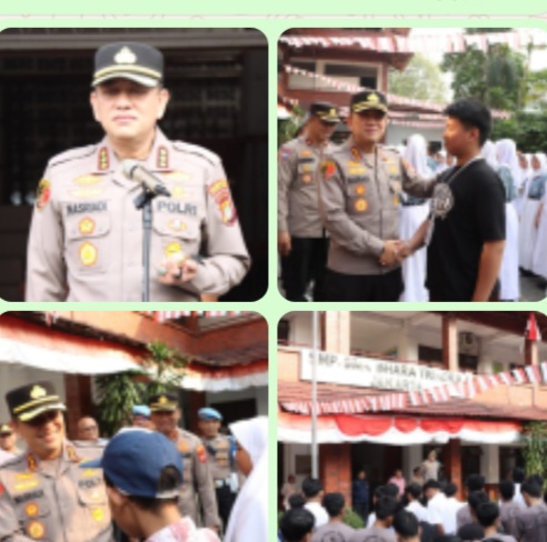 Kapolres Jakbar Turun ke Sekolah, Ajak Pelajar Jadi Generasi Berprestasi dan Anti tawuran