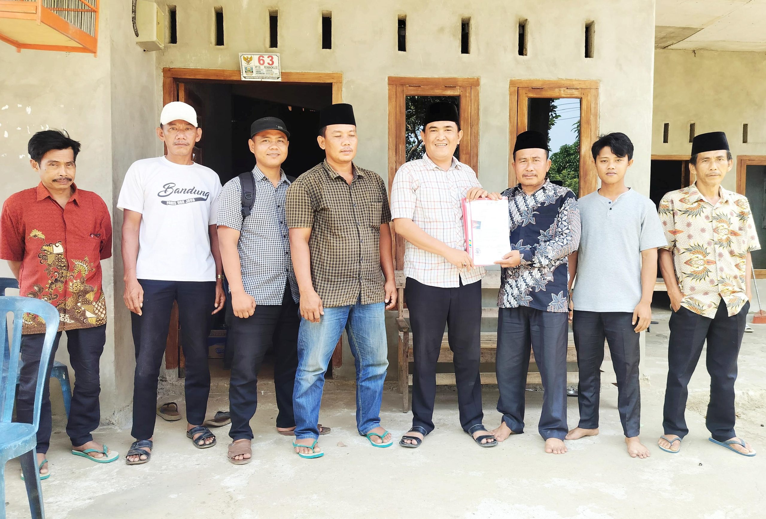 Resmi Mendaftar Sebagai Bakal Calon Peratin Sukamarga, Tomi Sanjaya Mohon Doa dan Dukungan Masyarakat