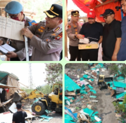 Kapolres Jakbar Kombes Pol Nasriadi Pimpin Penertiban Kampung Ambon, 30 Lapak Diduga Sarang Penyalahgunaan Narkoba Dibongkar