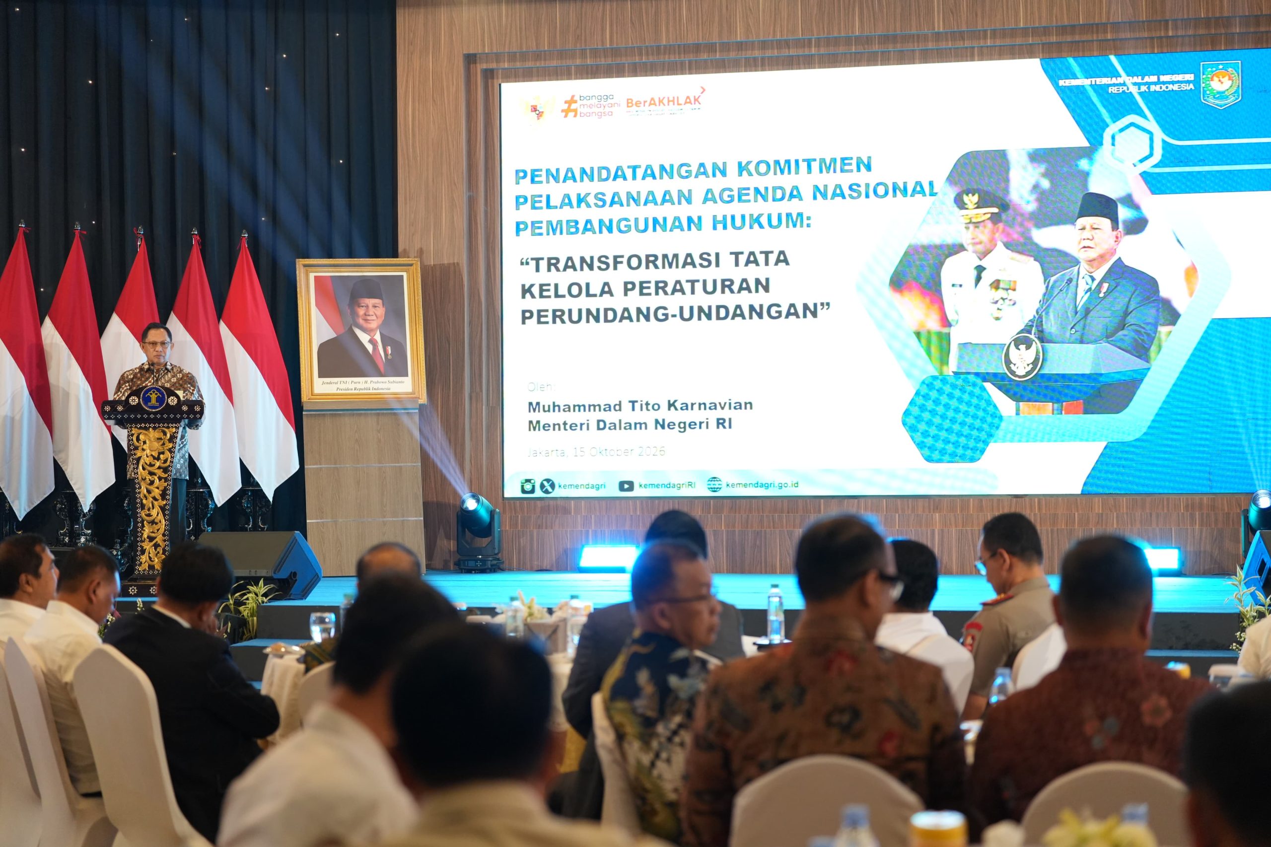 Mendagri Tegaskan Komitmen Kawal Regulasi Daerah agar Tepat Sasaran dan Berdampak