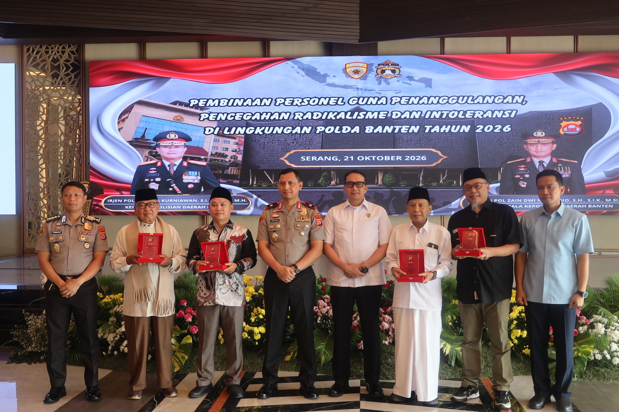 Cegah Radikalisme dan Intoleransi, Wakapolda Banten Tekankan Penguatan Mental dan Integritas Personel*