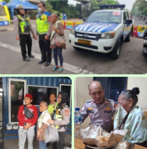 Berangkat dari Brebes Mencari Keluarga, Ibu Wati Kebingungan di Jakarta hingga Dibantu Polisi Satlantas Jakarta Barat